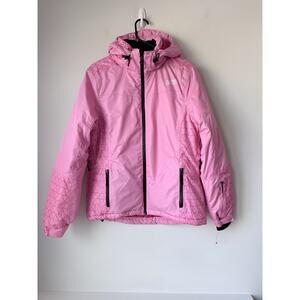 Crivit Snowboard Girls Size 8 Jacket Pink Hooded Snow Ski coat